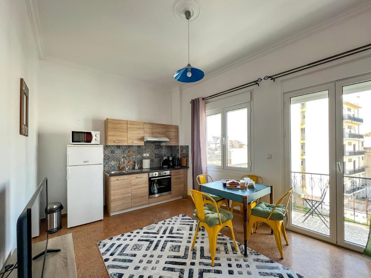 아테네 Soho Artsy 55Sqm Apt With Acropolis View 아파트 외부 사진