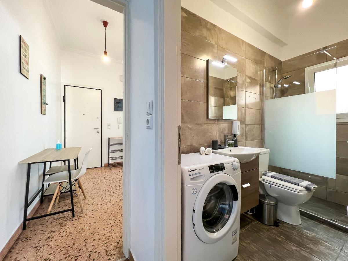 아테네 Soho Artsy 55Sqm Apt With Acropolis View 아파트 외부 사진
