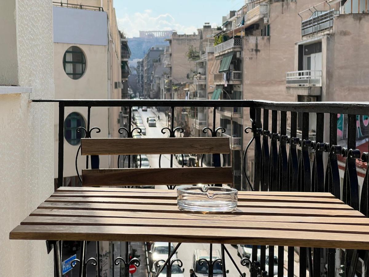 아테네 Soho Artsy 55Sqm Apt With Acropolis View 아파트 외부 사진